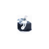 Embase encastrée 3A, Alliage de zinc moulé, acier inoxydable, IP65, Sortie horizontale